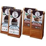 Gluten Free Chocolate Cake and Frosting Mixes Bundle of 4 - Organic, Vegan, Non-GMO, GF, Dairy Free