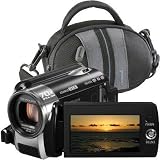 Panasonic SDR-H90 Schwarz (KEIN GRAUIMPORT) 80 GB Festplatte, 70-fach optischer Zoom, inkl. Camcordertasche und Screenprotector (Produktbeschreibung im Angebot unter Produktmerkmale)