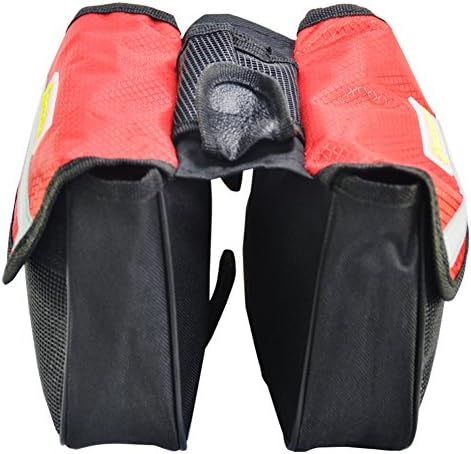 Coosports Unisex Oxford Fabric Outdoor Sporting Bike Backpack Pocket Pack Bag Red