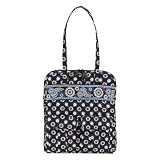 Vera Bradley Tall Zip Tote Bag Purse Night Owl