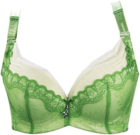 Sexy Women 3D Push Up Gather Underwire Thin Cup Lace Plus Size Bras