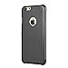 MTRONX Phone Case for Apple iPhone 6, iPhone 6s, Magnetic Ultra Folio Flip Slim Leather Twill Case Cover Pouch - Gray(MG-GY)