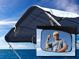 Bimini Panorama Adjustable Mirror - Polished Aluminum