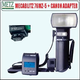 Metz Mecablitz 76MZ-5 Digital Professional Handle Mount Electronic Flash Unit with Dedicated Module... by Metz
