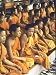 Buddhist Monks Attending Funeral of Laotian King Sisavang Vong Photographic Poster Print by John Dominis, 12x16