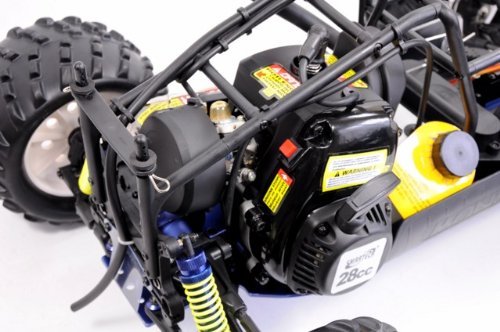 Imagen 9 de Amewi 22089 Monstertruck Big Foot - Camión radio control (28 cc, 2,4 GHz, escala 1:5, RTR) [importado de Alemania]