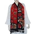 Fashion Scarf Printed Silk Casual Accessories 22 X 72 inches
