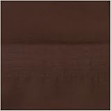 Pinzon Luxury 400-Thread-Count Egyptian Cotton King Sheet Set, Espresso