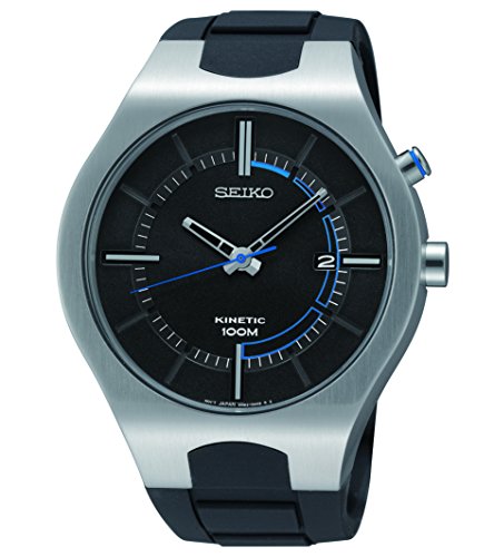 Seiko Men's SKA651 Analog Display Japanese Quartz Black Watch
