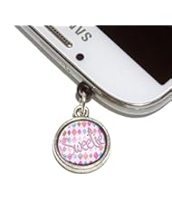 Wireless: Sweetie Handwritten Mobile Phone Jack Charm Universal Fits iPhone Galaxy HTC - Made On Terra