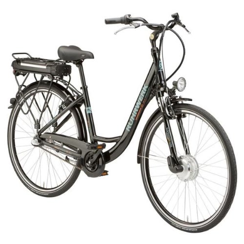 28" (622 mm) Ruhrwerk 36Volt E-BIKE Einrohr City Alu Rahmen mit Batterieaufnahme
