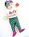 Baby Girls Cute Shell T-shirt + Mermaid Pants Outfit with Headband