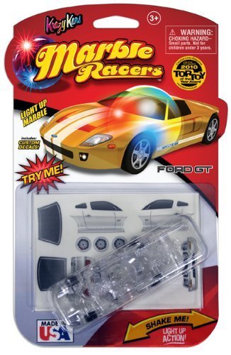 Skullduggery Krazy Kars Marble Racers, Light Up Ford GT