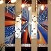 HUGE ABSTRACT Metal WALL SCULPTURE Art, Millennium
