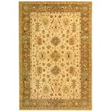 5' x 8' Rectangular Safavieh AN547B-5 Ivory Color Hand Tufted Chinese Anatolia Collection Rug