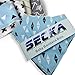 4-Pack Designer Bandana Style Baby Bibs Washable, Made with 100% organic cotton