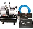 IWATA CUSTOM MICRON CM-SB AIRBRUSHING SYSTEM WITH AIRBRUSH-DEPOT MODEL TC-196