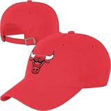 Chicago Bulls Basic Logo Primary Slouch Adjustable Hat
