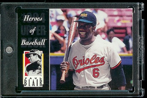 1994 Upper Deck All Time Heroes # 211 Paul Blair HB Baltimore Orioles Baseball Card- Mint Condition - Shipped In Protective ScrewDown Display Case!