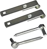 Stanley National Hardware 290BC 6" Screw Hook/Strap Hinge