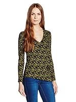 ZERGATIK Camiseta Manga Larga Tuchi (Amarillo)