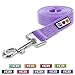 Pawtitas 6 FT Pet Puppy Leash Reflective Dog Leash Comfortable Handle Highly Reflective Threads Heavy Duty Dog Training Leash Available as a 6 ft Medium Dog Leash or 4 ft Dog Leash