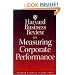 Harvard Business Review on Measuring Corporate Performance ("Harvard Business Review" Paperback)