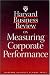 Harvard Business Review on Measuring Corporate Performance ("Harvard Business Review" Paperback)