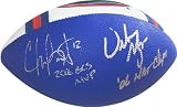 Chris Leak and Urban Meyer Dual Autographed Football with 2006 BCS MVP and 2006 CHAMPS Inscriptions