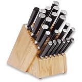 Shun DM2007B Classic 23-Piece Mega Block Knife Set with Bamboo Block