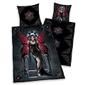 Herding 448158050 Bettw�sche, Anne Stokes 80 x 80 + 135 x 200 cm, Linon