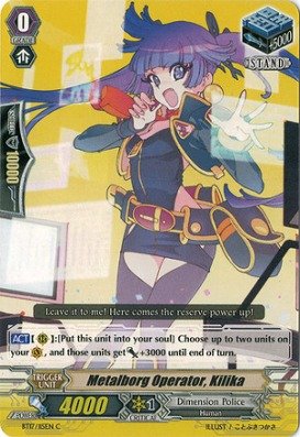 Cardfight!! Vanguard TCG - Metalborg Operator, Kilika (BT17/115EN) - Booster Set 17: Blazing Perdition ver.E