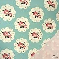 パフュームシュクレ《花柄》両面ラッピングペーパー☆フラワー包装紙通販☆【Made in Japan】【04】