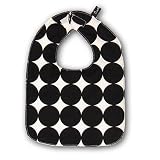 Cuddle Bee Bib Black Dot