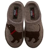 Haflinger Womens Doggy Violet Slipper