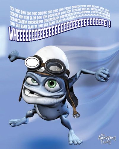 Crazy Frog (Wheeee) Art Poster Print - 16