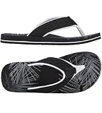 Animal Ladies Swish Soft Animal Flip Flops – Black