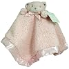 Kids Line Katie Little Teddy Bear Deluxe Security Blanket Pink