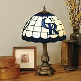 MLB Colorado Rockies Tiffany Table Lamp