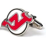 New Jersey Devils NHL Logod Executive Cufflinks w/Jewelry Box by Cuff Links
