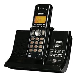 Uniden デジタルコードレス留守番電話 ブラックメタリック UCT-005(B)