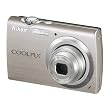 Nikon 10.0MP Touch Screen Ultra Compact Digital Camera - Silver (S230)&nbsp;