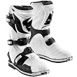 Thor Youth Quadrant Boots , Color: White, Size: 2 XF3411-0190
