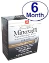 Minoxidil 6 Month Supply 5% Extra Strength for Men Member's Mark Brand - Compare to Rogaine