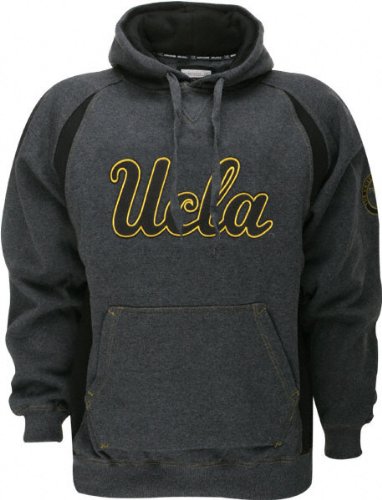 Buy UCLA Bruins Class Act Big Logo Charcoal Hooded Sweatshirt