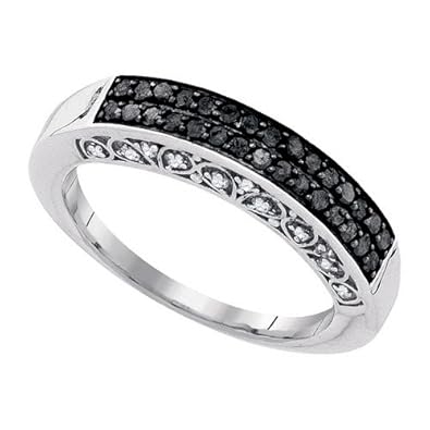 Cheap Girls Jewelry 0.51CTW-DIA BLACK DIAMOND BAND For Sale Cheap Girls Jewelry 0.51CTW-DIA BLACK DIAMOND BAND For Sale
