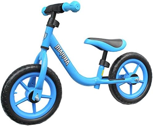 Mamba Sport 12" Blue Balance Bike with Handlebar Pad