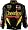 Bobby Labonte #43 2008 Black Cotton Twill Jacket - L