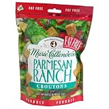 Marie Callender's Croutons, Fat Free Parmesan Ranch, 5 oz. bags (Pack of 12)