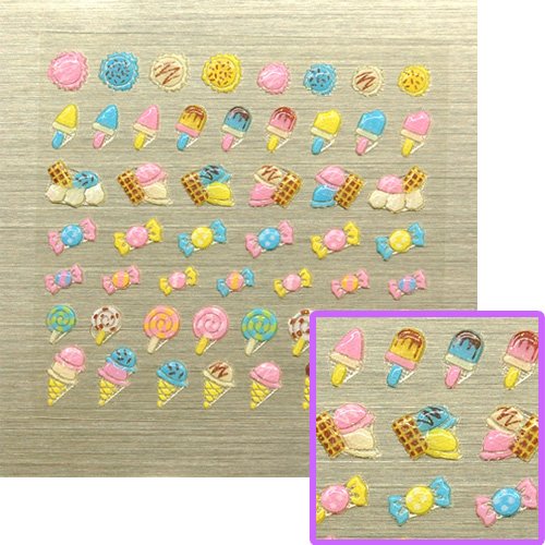 ネイルシール＜フルーツ＆スイーツ＞キャンディ